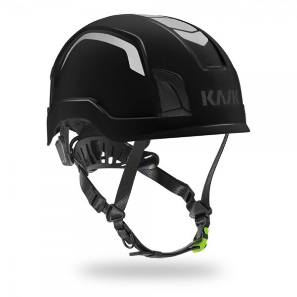 Safety Helmet, Zenith X2, Lightweight polypropylene HD, Adaptive Fit System, HI-VIZ Black